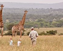 Dining in the Boma - Rhino River Lodge
