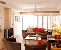 View of the lounge looking out to the patio - Ben Siesta